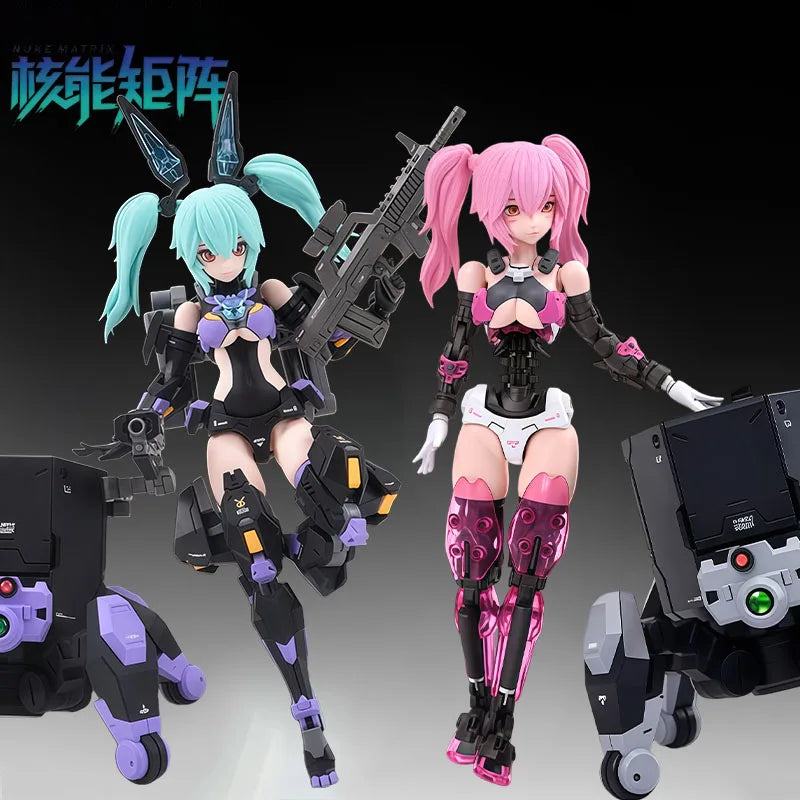 NUKE MATRIX Original MODEL KIT Lilin Bell Mirror Sneak & Lilin BellAnime Action Figure Assembly Model Toys  Model Gifts for Boys