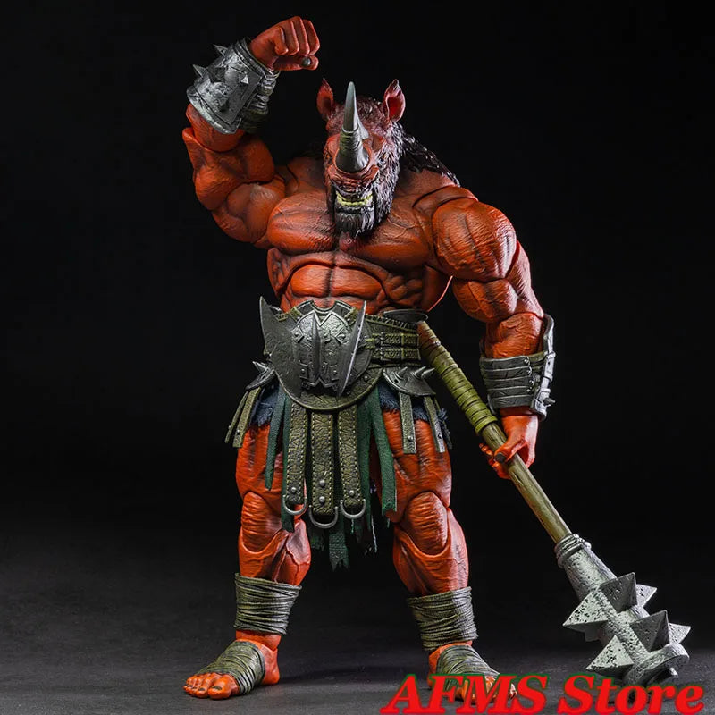Xesray Studio Limited Edition 1/12 Scale Collectible Figure Red Rhinoceros Greek Gladiator Glory Battle Doll 9inch Action Figure