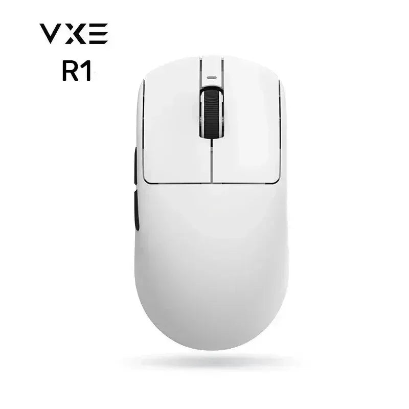 Безжична мишка Vxe Dragonfly R1 серия, лека, Paw3395, Nordic52840, 2khz, Smart Speed ​​X, ниско забавяне, Fps, геймърска мишка, подарък