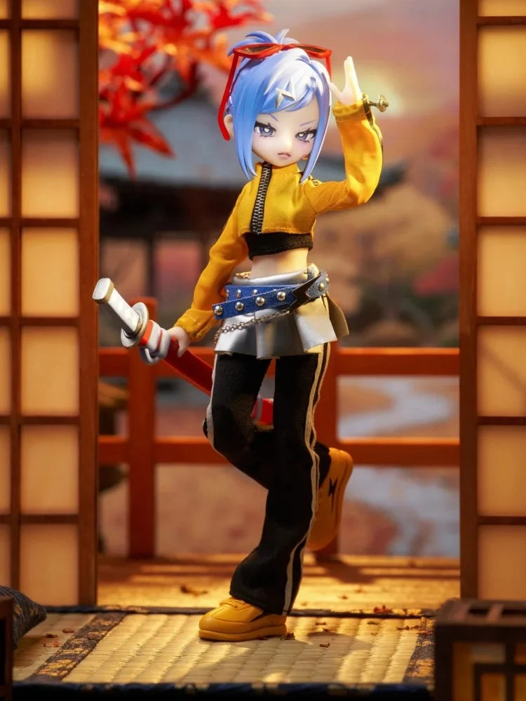 Eve Lynna Mjd Blind Box Doppelseitige Killer Serie Desktop Gelenk Action Figur Bewegliche Gelenke Ball Desktop Dekoration