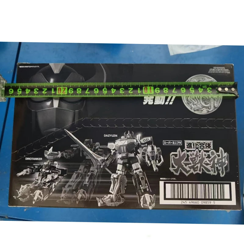 In Stock Original Genuine BANDAI SMP Mighty Morphin Power Rangers Megazord Dragonzord Titanus Ver. PVC Anime Action Figures  Toy