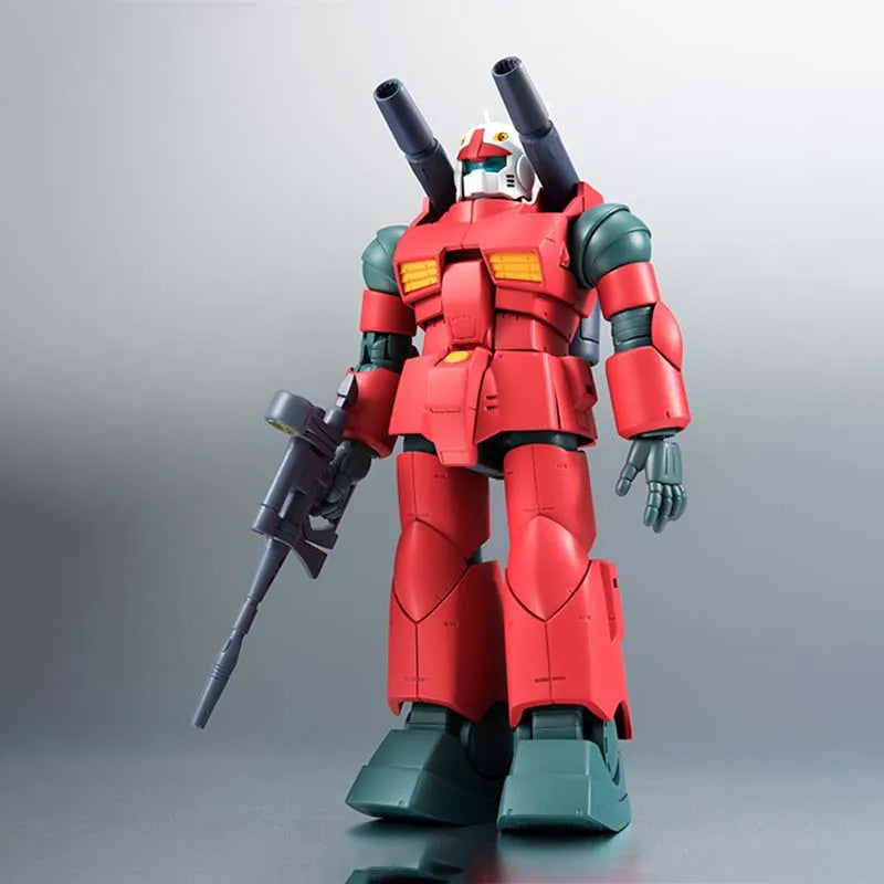Bandai Gundam Model Kit Robot Spirits Guncannon Anime Figure Gunpla Building Kit Collectibles Action Figures Toys For Boys Gift