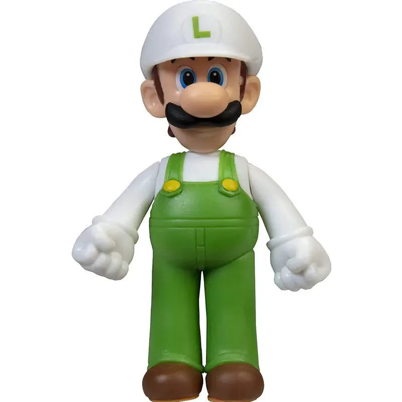 Super Mario Bros Action Figure Toys Toad Peach Luigi Yoshi Donkey Kong Wario Anime Model Ornaments For Children Birthday Gift