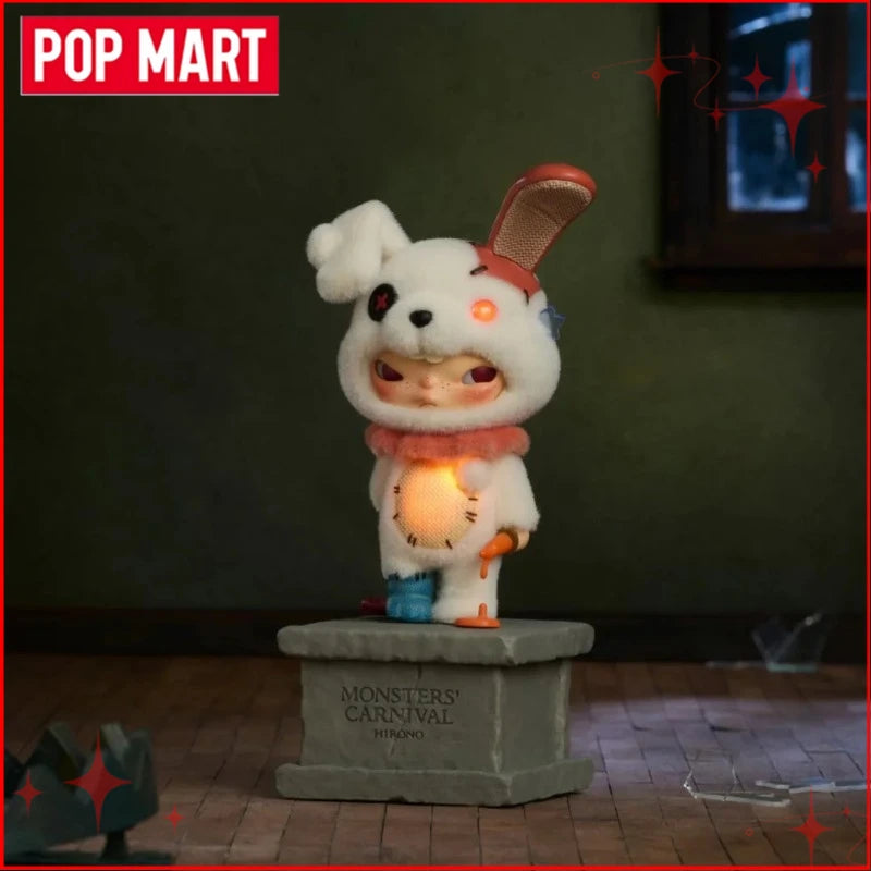 Echtes POP MART Hirono MONSTERS KARNEVAL V10 Serie Blind Box Anime Figur Sammlung Ornamente Halloween Geschenke