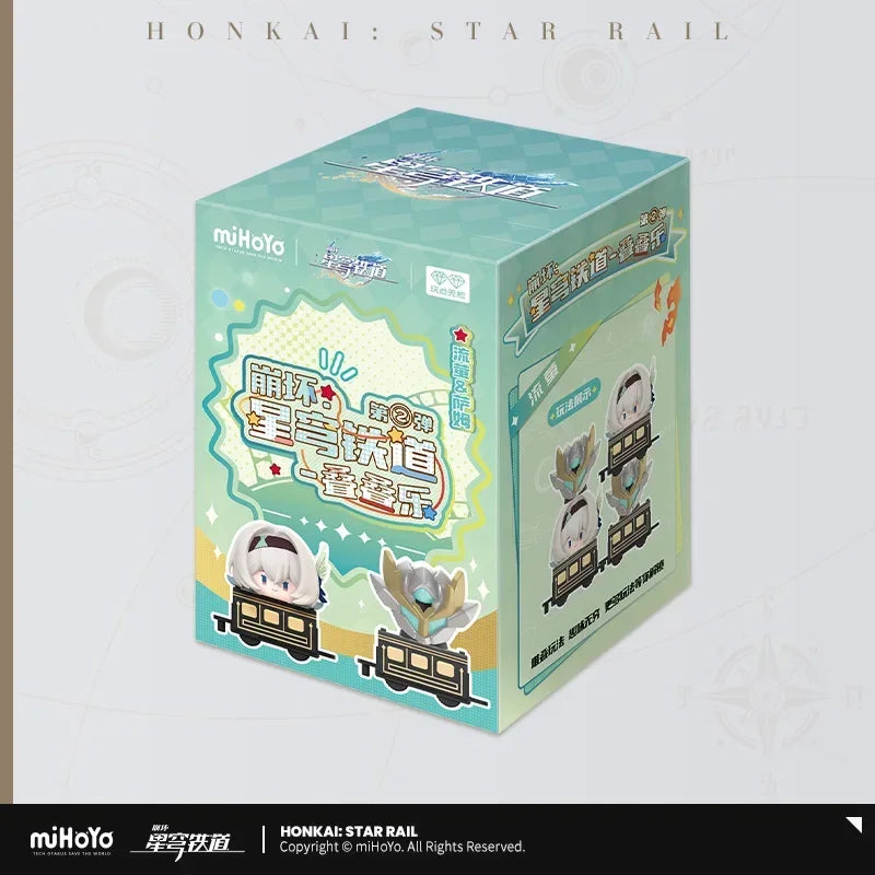 Honkai Star Rail Action Figures Stacking toys March 7th Aventurine Firefly Dr. Ratio Argenti Model q-version Figures Original