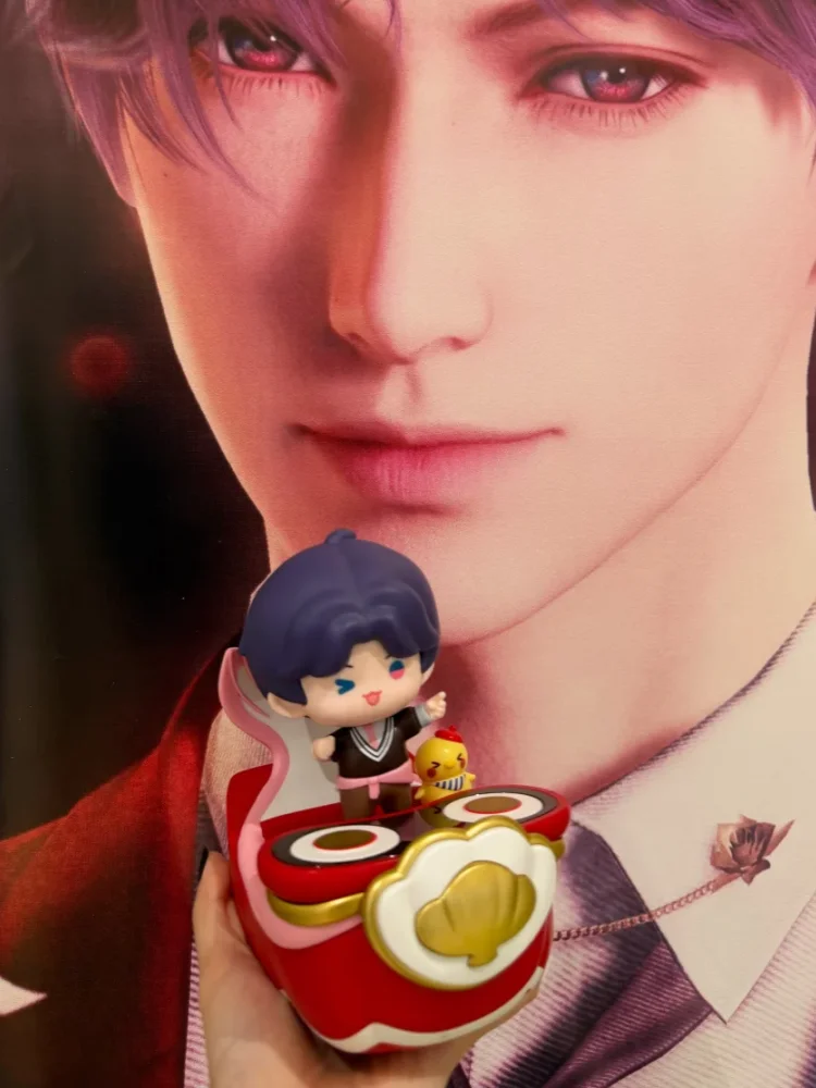Original Love And Deepspace Cute Sylus Caleb Rafayel Zayne Xavier Cosplay Cartoon Q Version Anime Figure Desktop Decoration Gift