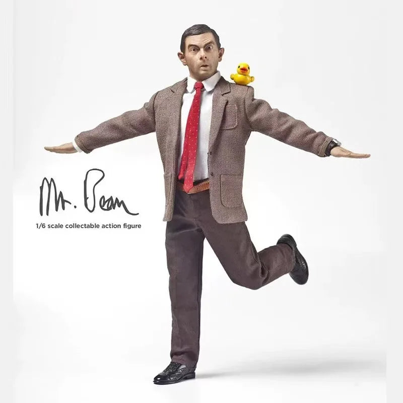 Original Genuine ZCWO Mr. Bean Movie Star MR BEAN 1/6 Action Figure Model Toy Gift Collection Statue Ornaments