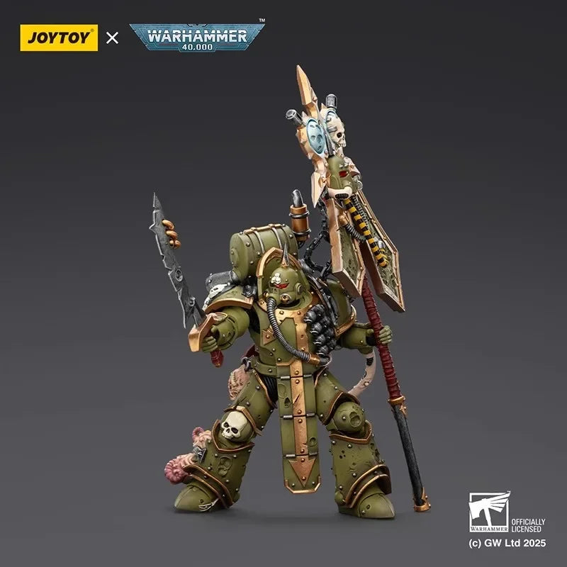 In stock  JOYTOY Dark Source Warhammer 40K Death Guard Lord of Decay Terminator & Death Shroud Terminator