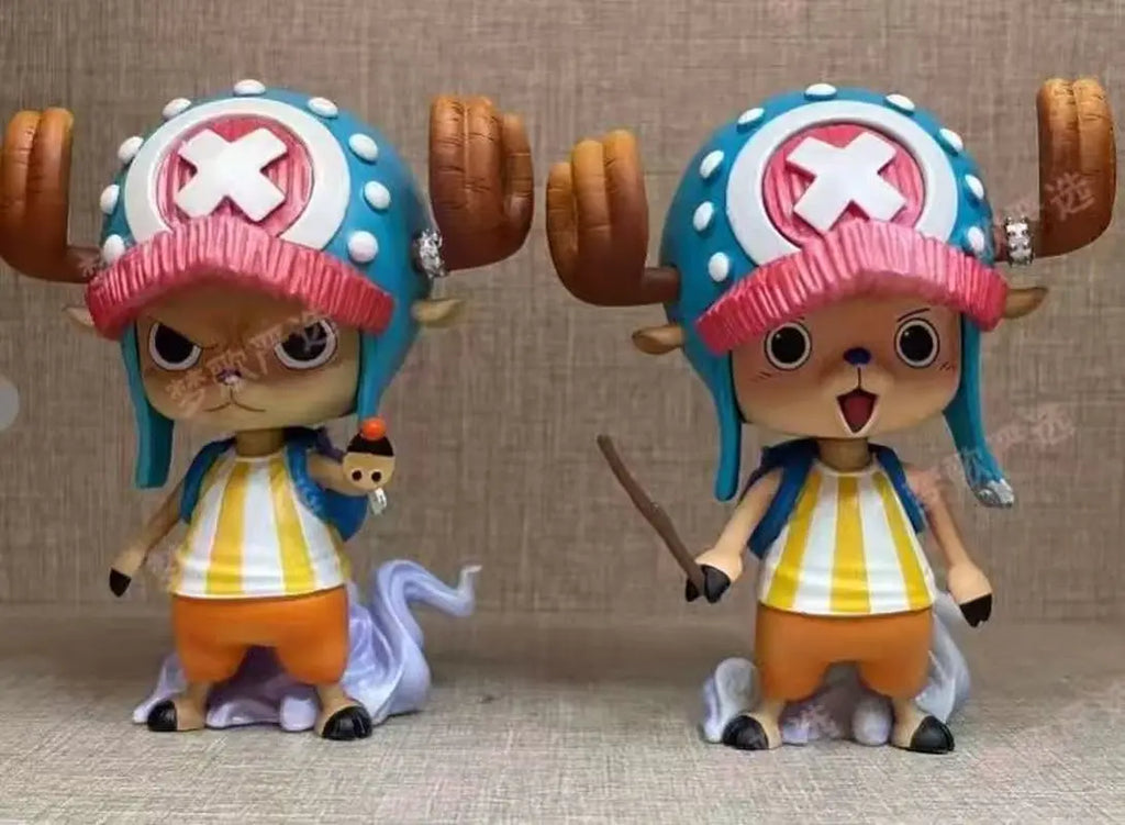 One Piece Post 2 Years Q Version Tony Tony Chopper Figure Trendy Collectible Desktop Computer Case Decor Ornament For Anime Fans