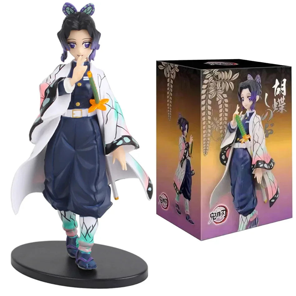 Ghost Slayer Anime Character Zaomen Tanjiro You Bean My Wife Shanyi Handmade PVC Model Anime Peripheral Ornament Birthday Gift