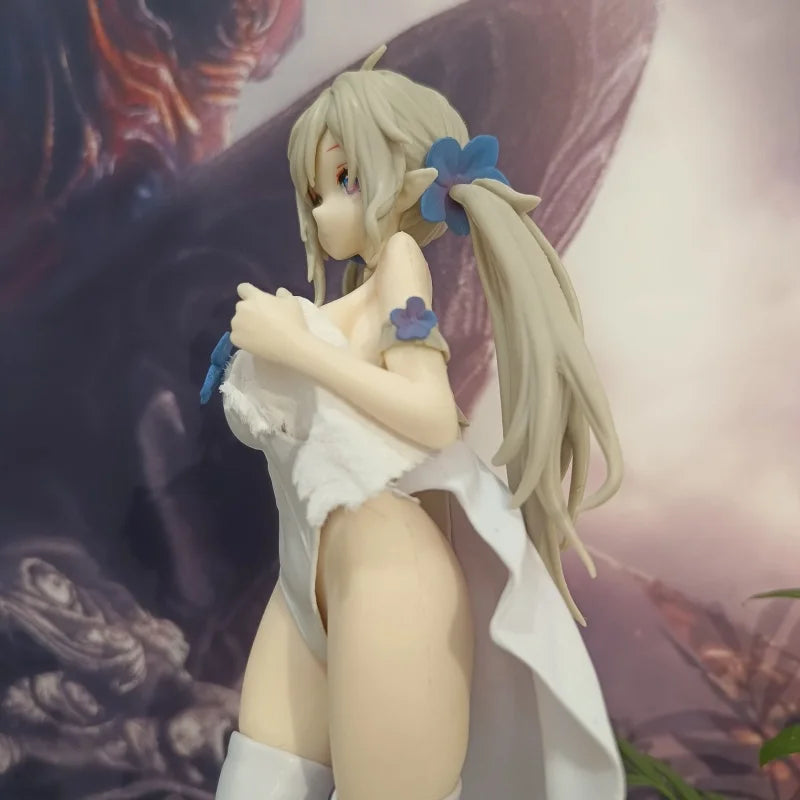 In Stock Anime Figure Pure White Elf  Action Figure Home/Office Decoration Japanese Anime Collection Toys Hentai Model Doll Gift