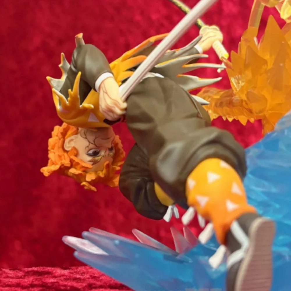 Banpresto Demon Slayer: Kimetsu no Yaiba Anime Agatsuma Zenitsu Vibration Stars Action Figures Model Figurine Original Toys