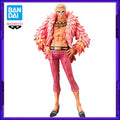 In Stock Bandai Original Banpresto ONE PIECE  Donquixote Doflamingo Anime Action Figure Model Figures Toys