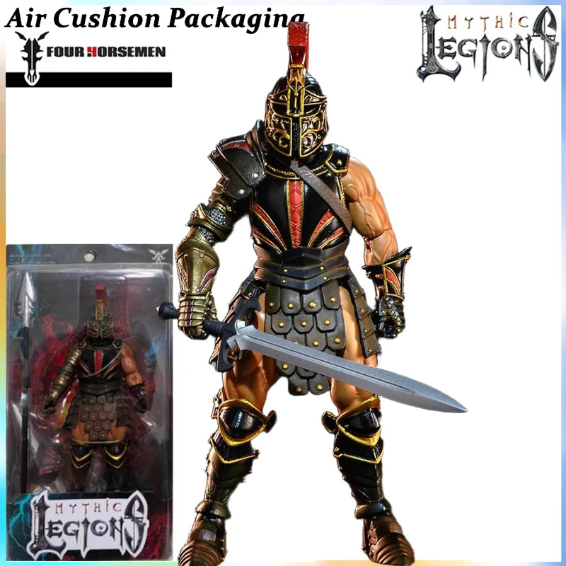Four Horsemen Studios Genuine Mythic Legions  Series SDCC Arena Conqueror Atreus Rego 1/12 Ratio Action Figures Model Toy