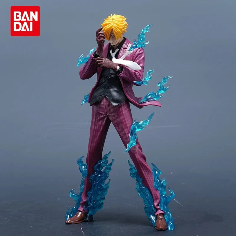 One Piece Figure Sanji Anime Figures VinSmoke Sanji Figurine Devil Foot Statue Pvc Model Collection Decor Toy Birthday Gift