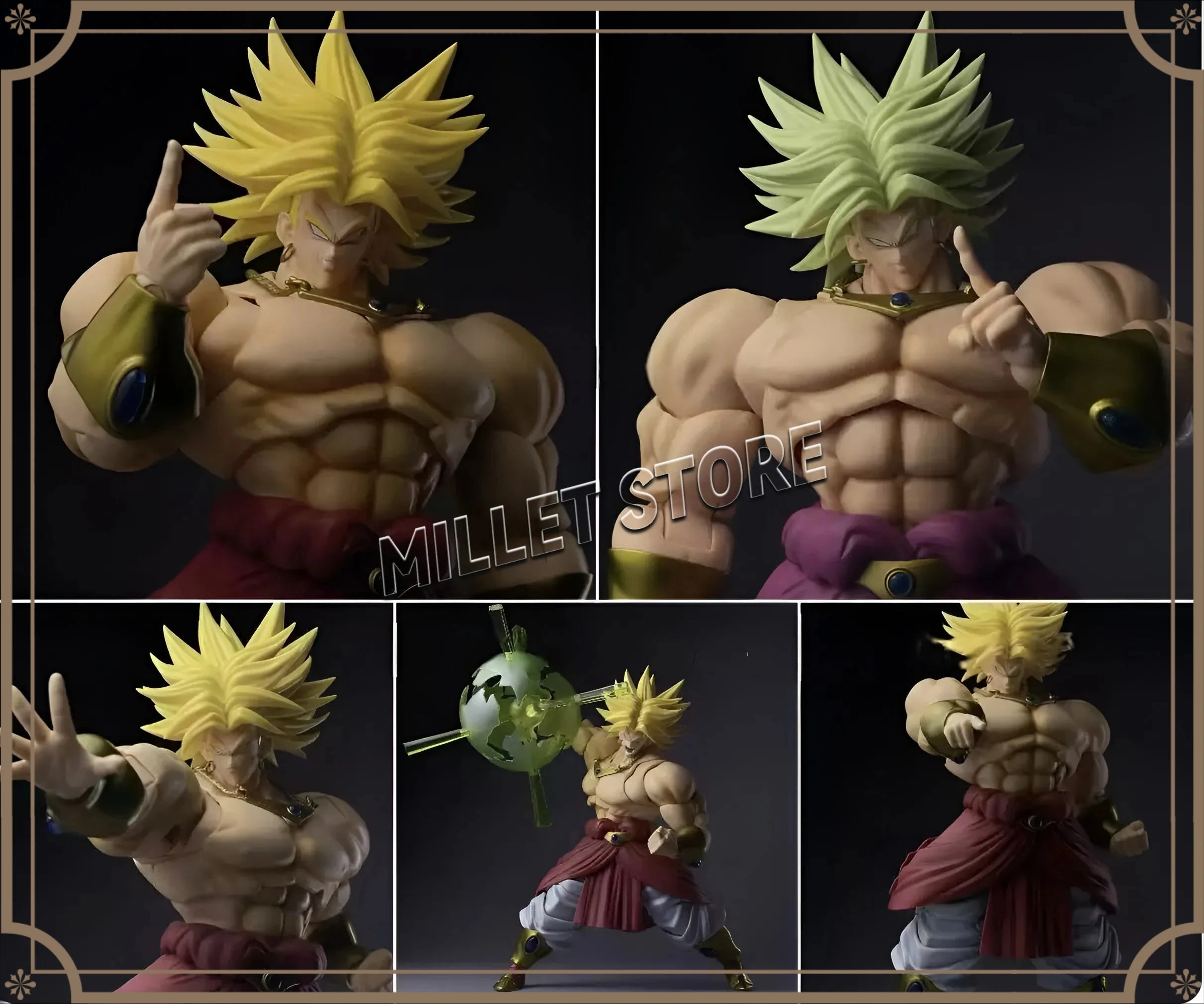 Pre-sale New ZT Studio Broly Dragon Ball Z ZT01 ZT02 ZT03 MP SHF Broly Anime Figurine Super Saiyan Figure TOYS GIFTS