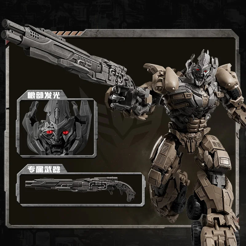 BLOKEES Original Transformers Bumblebee Megatron Megatronus CLASS Version Transformation Assembled Action Figure Model Toys Gift