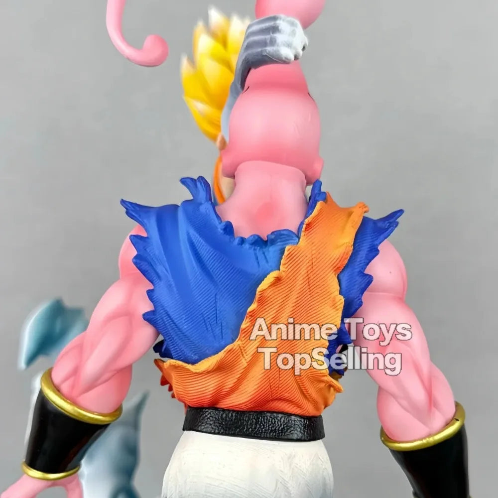 32 cm VegettoVsBuu Modell Dragon Ball Actionfigur Super Saiyan Goku Vegeta PVC Statue Puppensammlung Desktop Kinderspielzeug Geschenke