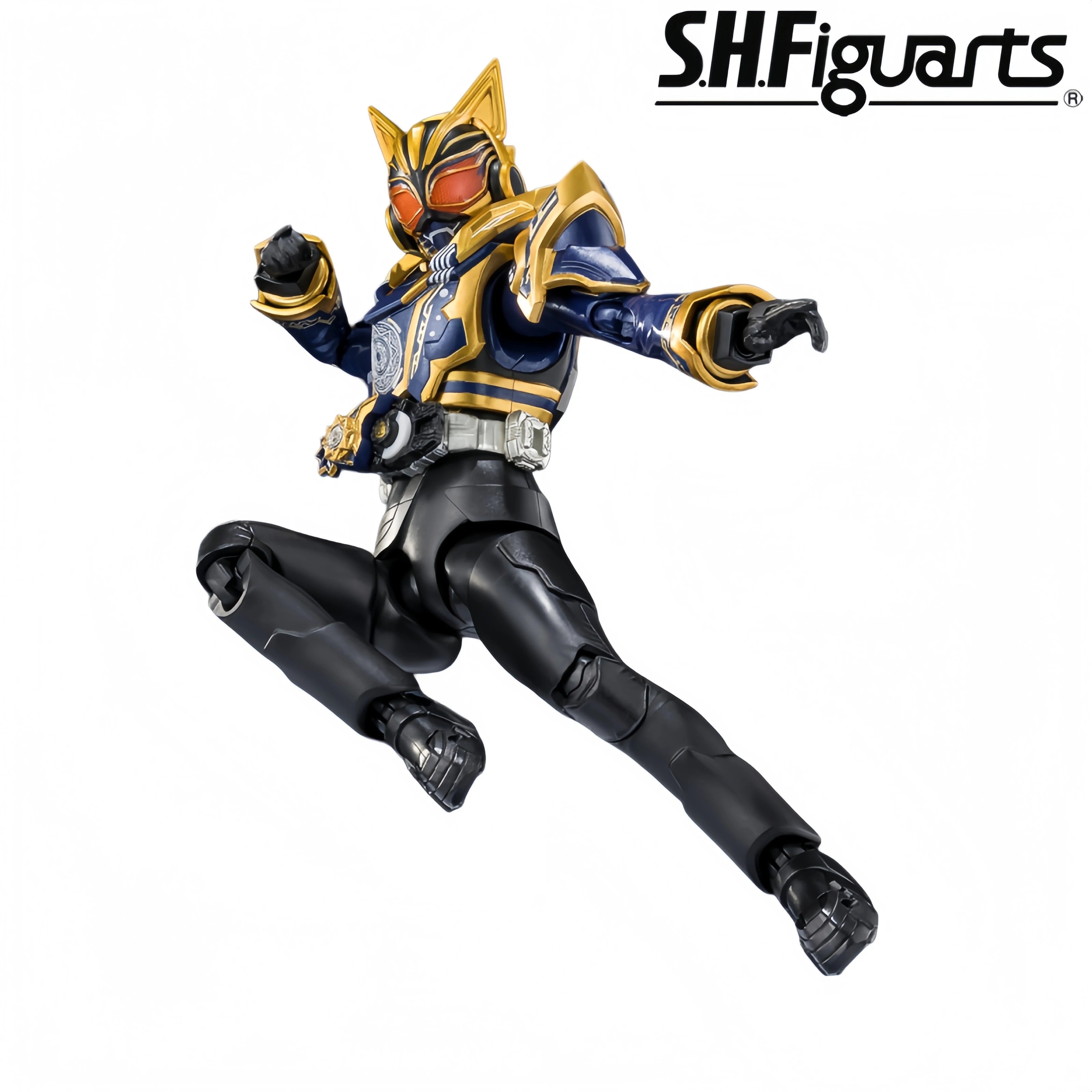 Bandai Tamashii Web Limited SHF Kamen Rider Na-Go Fantasy Form Anime Kamen Rider Geats Original Action Figure Collectible Model