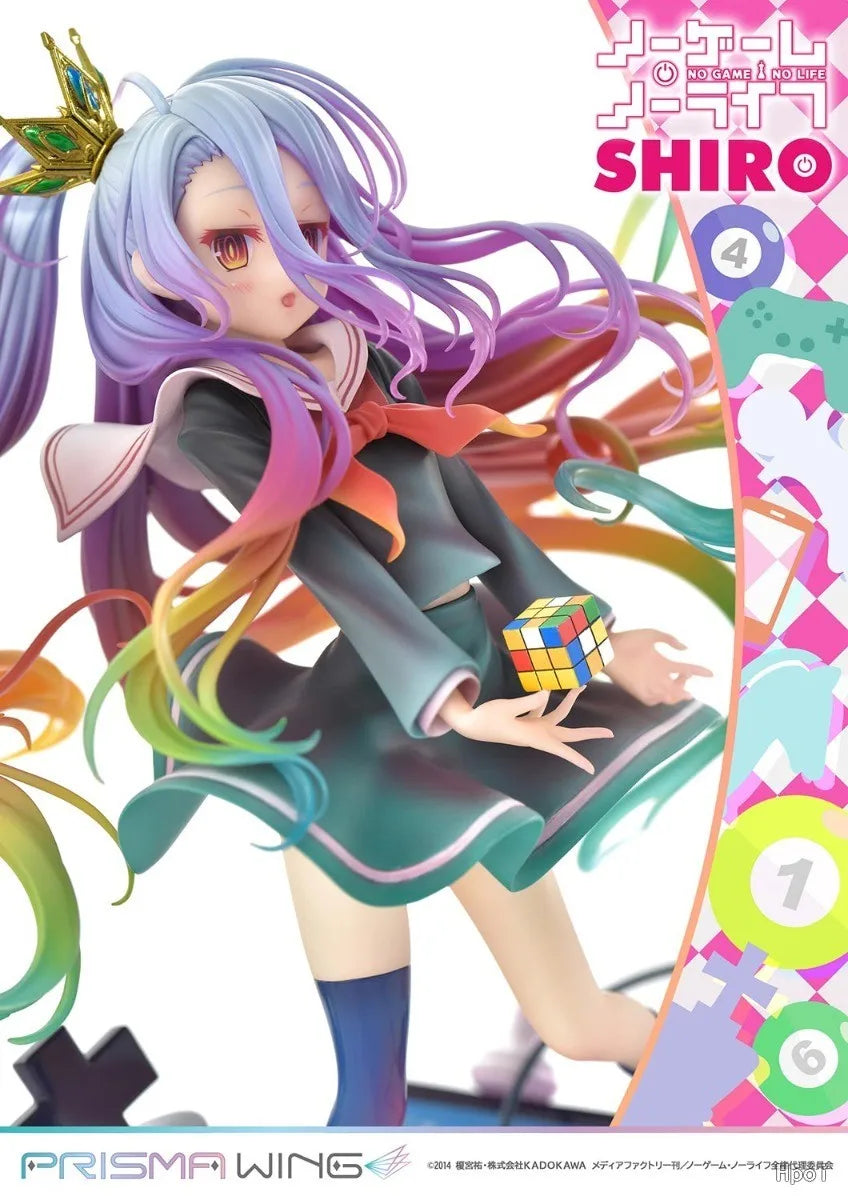 【Original】Prime 1 Studio PRISMA WING PWNGNL-01P NO GAME NO LIFE Shiro 1/7 Beautiful Model Toy