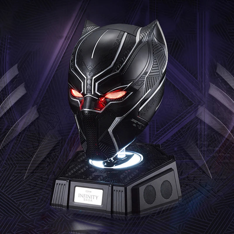 Marvel Black Panther Helmet Cosplay Mask Wearable Killerbody Anime Supermodel Thousand-Year Mechanical Costume Accessory