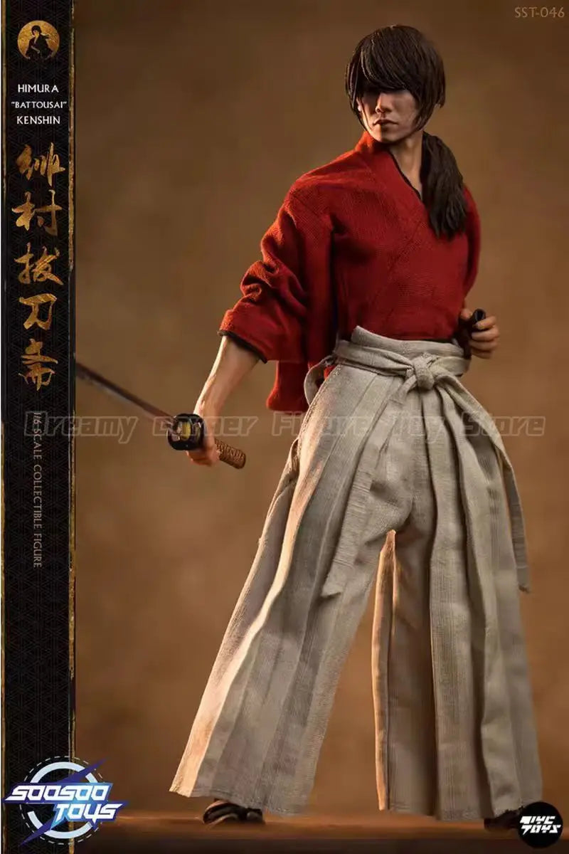 【In Stock】SOOSOOTOYS SST-046 Rurouni Kenshin‌ HIMURA KENSHIN 1/6 Action Figure