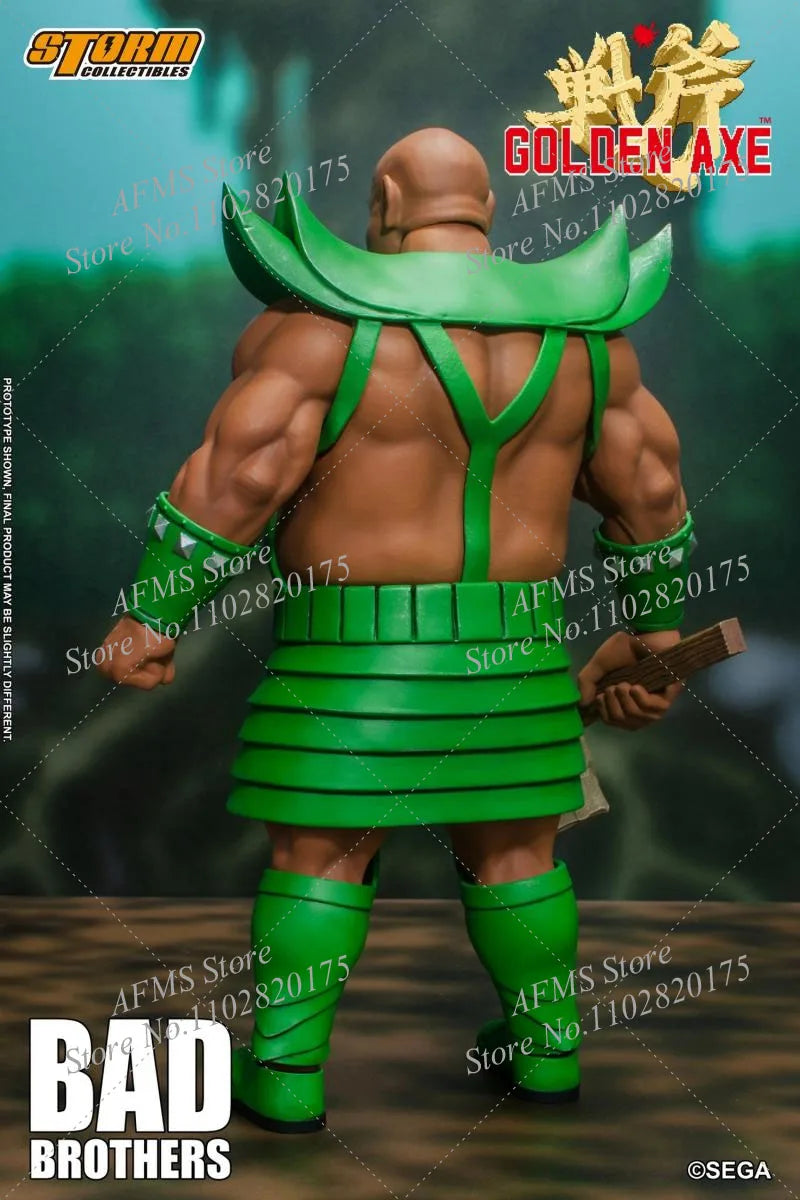 Storm Toys 1/12 Scale Collectible Figure Golden Axe Bad Brothers Classic Japanese Arcade Game Doll 6" Men Soldier Body