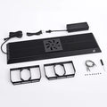 Week Aqua Vollspektrum-LED-Panel P-Serie Pro Ver. 3 Neuestes Upgrade Aquarium Pflanzenwachstumslicht Aquatic
