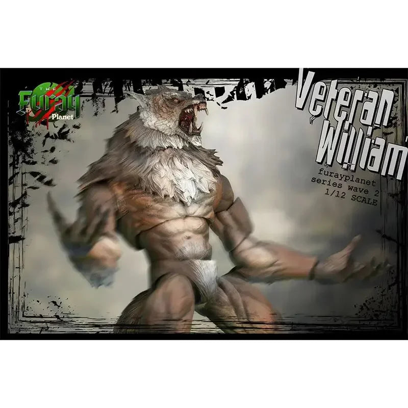 In Stock  Original Jiang Meng 1/12 Furayplanet Series Veteran William 7.7inch Anime Action Figure Model Collection Figurine Toys