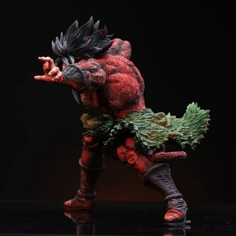 Dragon Ball Broli Super Saiyan 28cm Handmade Animation Character Model Statue Collectible Desktop Decoration Action Figure Gift