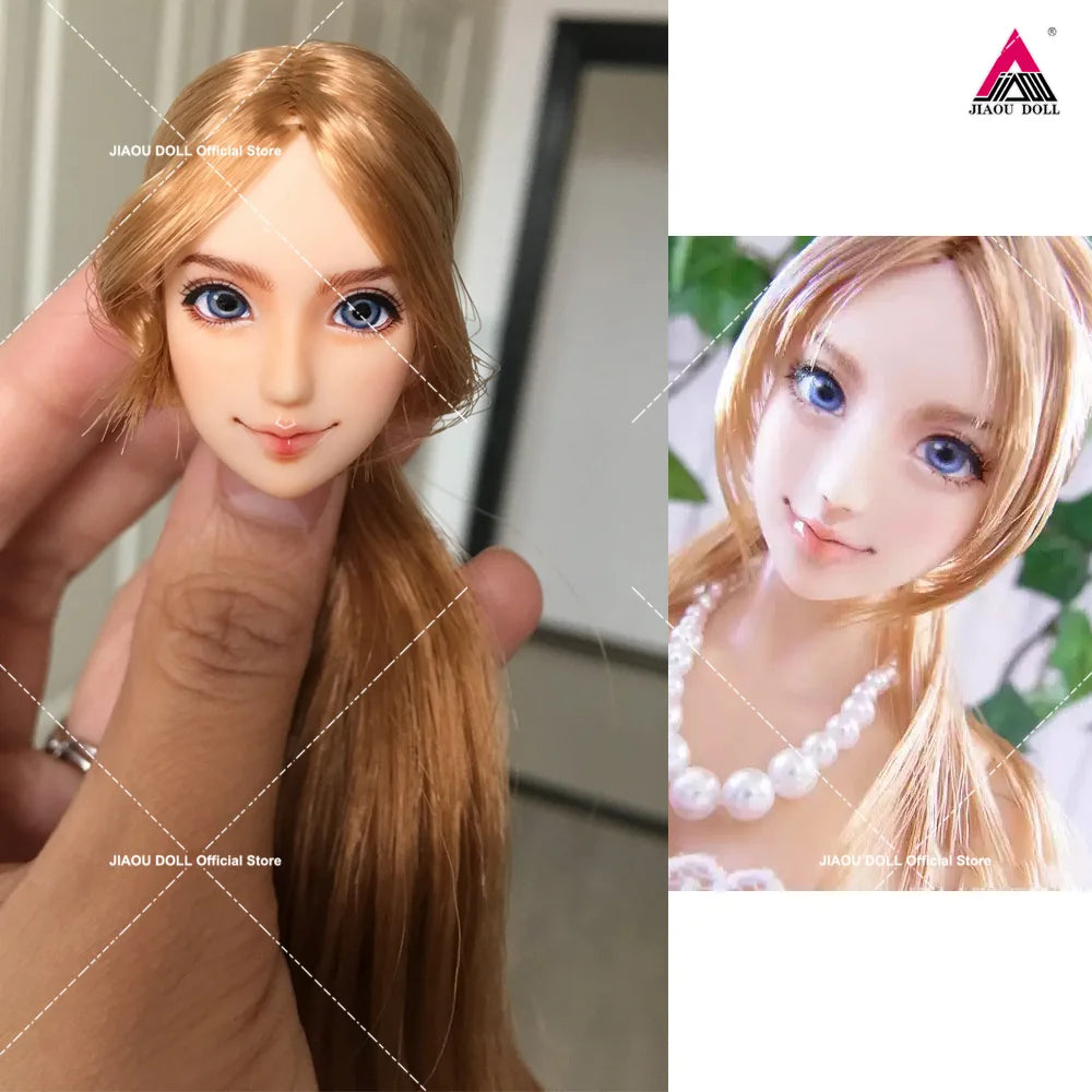 Customized Obitsu 1/6 Scale Beauty Gir Head Sculpt Fit 12'' Female Soldier PH UD LD Action Figure Body Dolls Toy