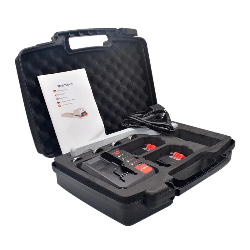 Varrox Easy изпарител с оксалова киселина, пчелен пулверизатор, третиране на вароа акари за пчеларство с 2 литиеви батерии, зарядно за кола 100V-240V