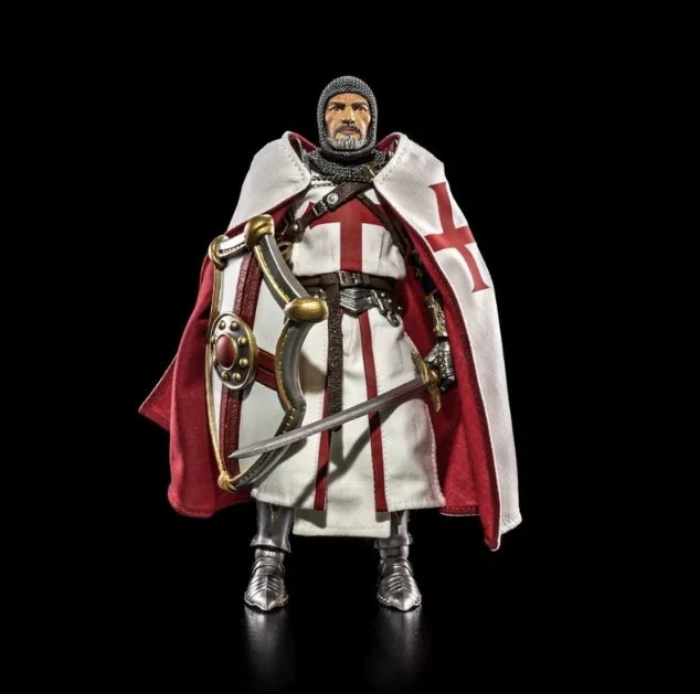 In Stock Four Horsemen Mythic Legions All-Sta Wave 6 Series Axe Red Skull Milk White Knight Articulated Action Figure Model Toys