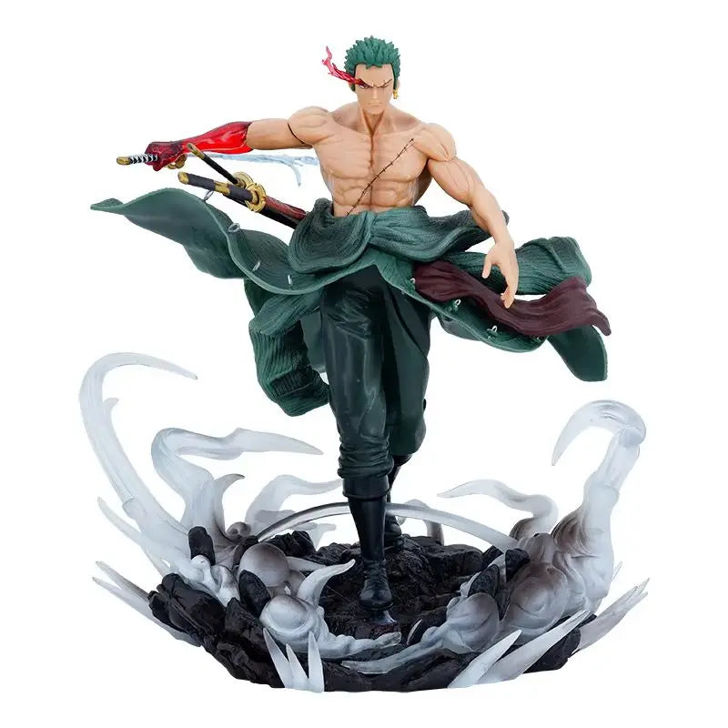 One Piece Roronoa Zoro Anime Action Figure PVC Model Figurine for Collectors And Decorations Cartoon Toy Gift for Kids