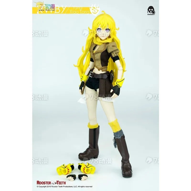 Threezero Original RWBY 1\6 Movable Model Series Yang Xiaolong\Ruby Rose\Wei Sixue Ni Action Figure Model Toys Movable Model