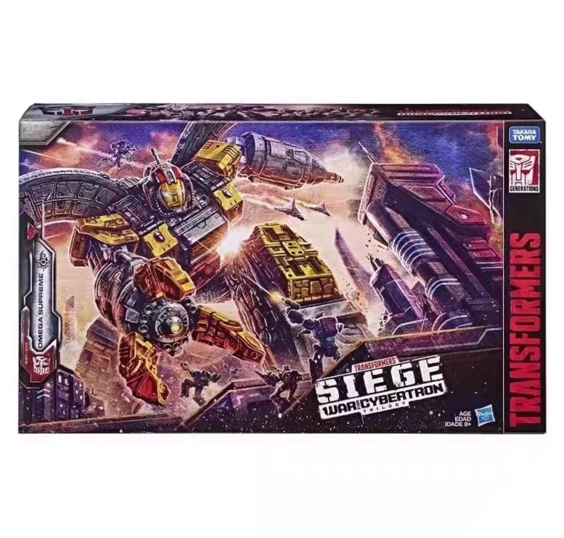 New Original Hasbro Transformers War for Cybertron Siege WFC-S29 OMEGA SUPREME Titan-class  Action Figure Toy Kids