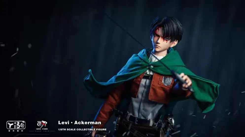 【MT】Original YIBO TOYS Niren Studio YB-R2013 Levi Ackerman 1/6 Action Figure Model Toys