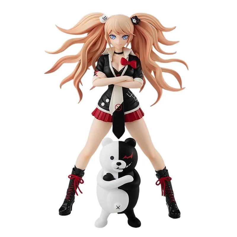 In Stock Genuine Good Smile Company Danganronpa 1 2 Reload Enoshima Junko Monokuma Pop Up Parade Anime Cartoon Model Toys