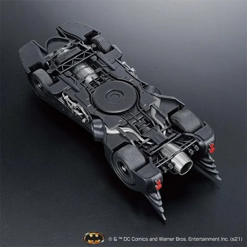Bandai Original  Anime Figure Batman SCALE 1/35 DC BATMOBILE BATMAN VER Action Figures Collectible Ornaments Toys Gifts for Kids