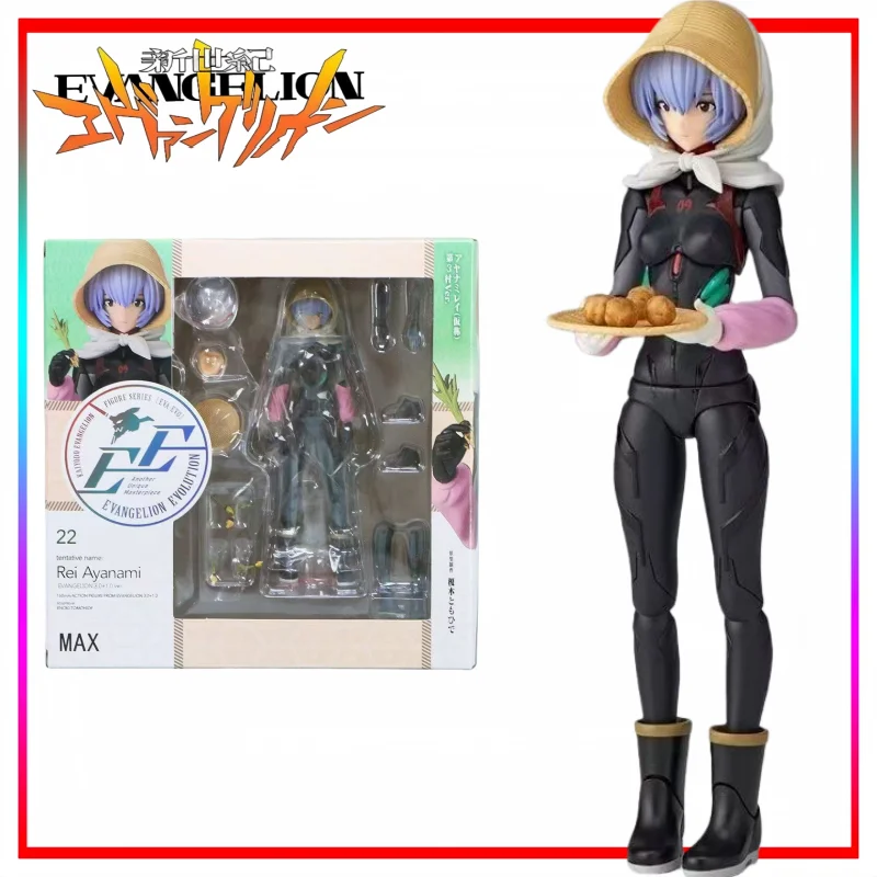 New Neon Genesis Evangelion Figure Cartoon Ayanami Rei Model Decoration Nendoroid Anime Merchandise Holiday Gift Boxed