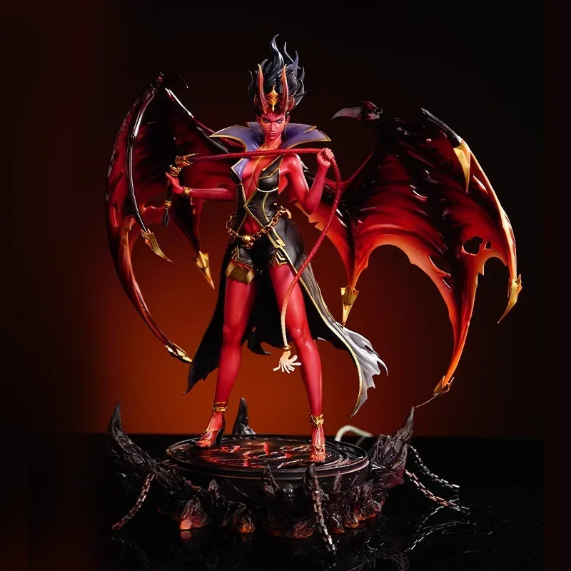 DOTA2 Queen of Pain, The New Demon King 1/7 Statue, Figur, Leuchtsockel, zeitlich begrenzte Kollektion, Modellfigur