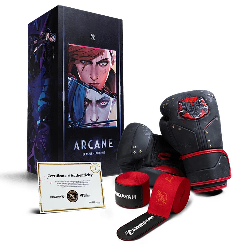 Hayabusa League of Legends Lol Arcane Jinx Vi Game Peripherals Limited Edition Boxing Gloves Collectible Model Toys Gift