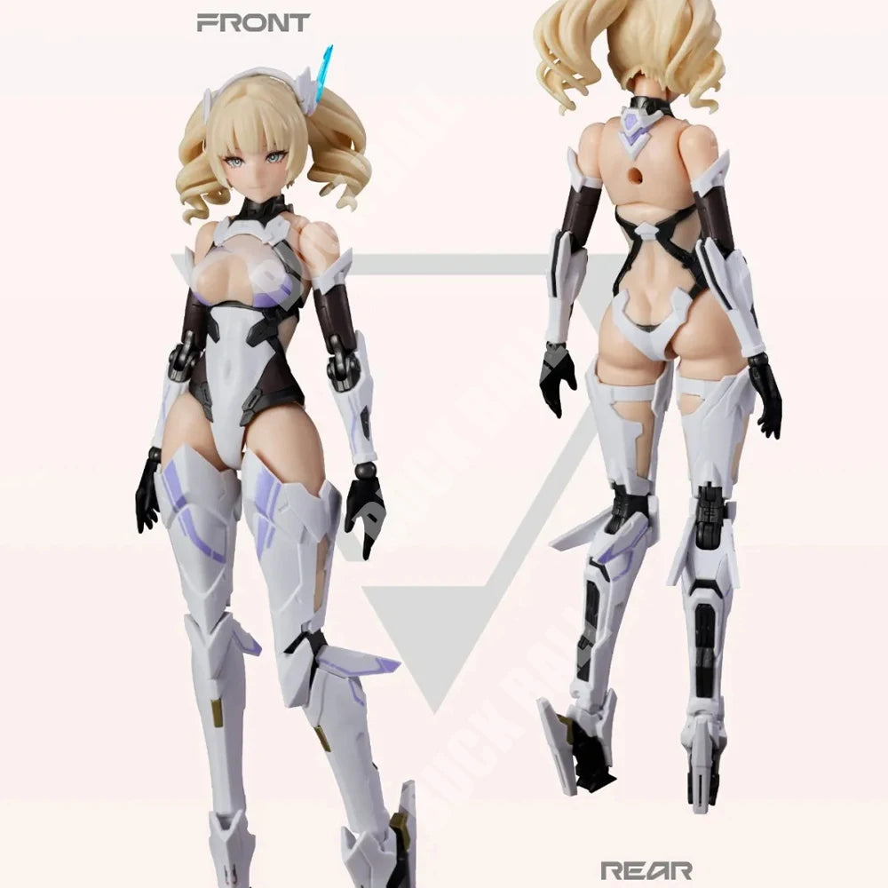 In Stock Ms Generrl Falcon Assembly Model Kit Girl Mecha Break 1/10 Valravn Ubp-Ro2t Weaponry Action Figures Collection Toys
