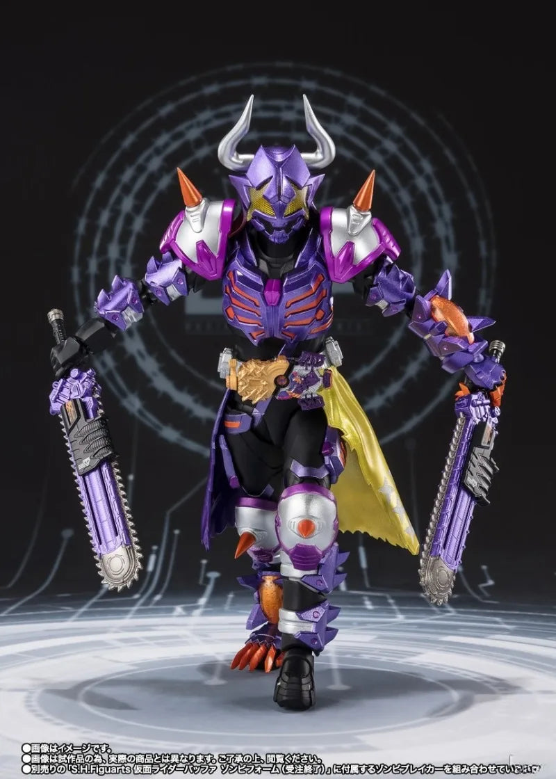 Bandai Genuine S.H.Figuarts KAMEN RIDER GEATS Anime Figure Kamen Rider Buffa Action Toys Kids Christmas Gift Collectible Model