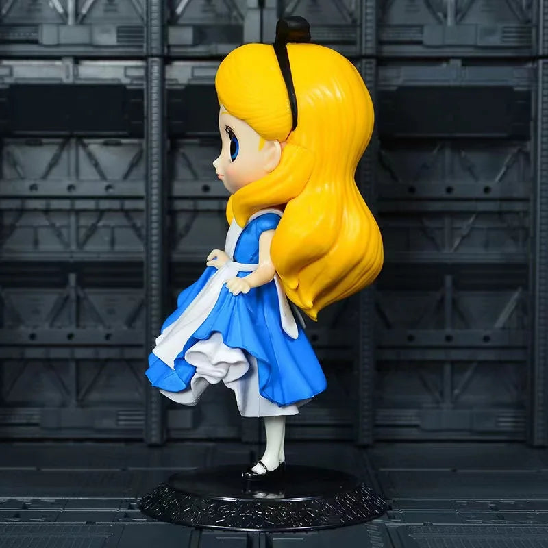 11cm Disney Alice In Wonderland Action Figure Model Anime Mini Decoration PVC Collection Figurine Toy Model For Kid Girl Gift