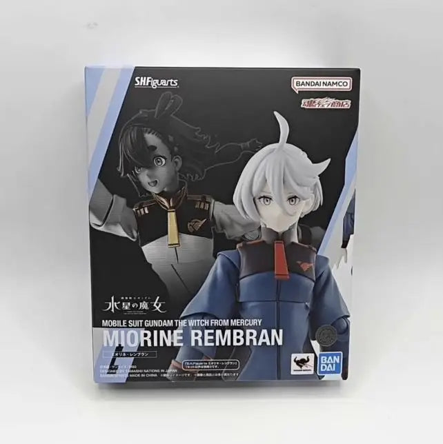 BANDAI SHF The Witch from Mercury MIORINE REMBRAN 100% Original genuine PVC Action Anime Model Toys Figure Collection Doll Gift