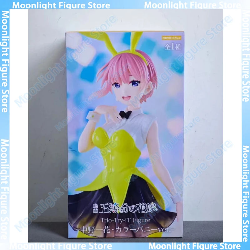 In Stock FuRyu Trio-Try-iT Nakano Ichika Bunny Girl Desktop Cute Dolls Anime Action Figure Toy Gift Model Collection