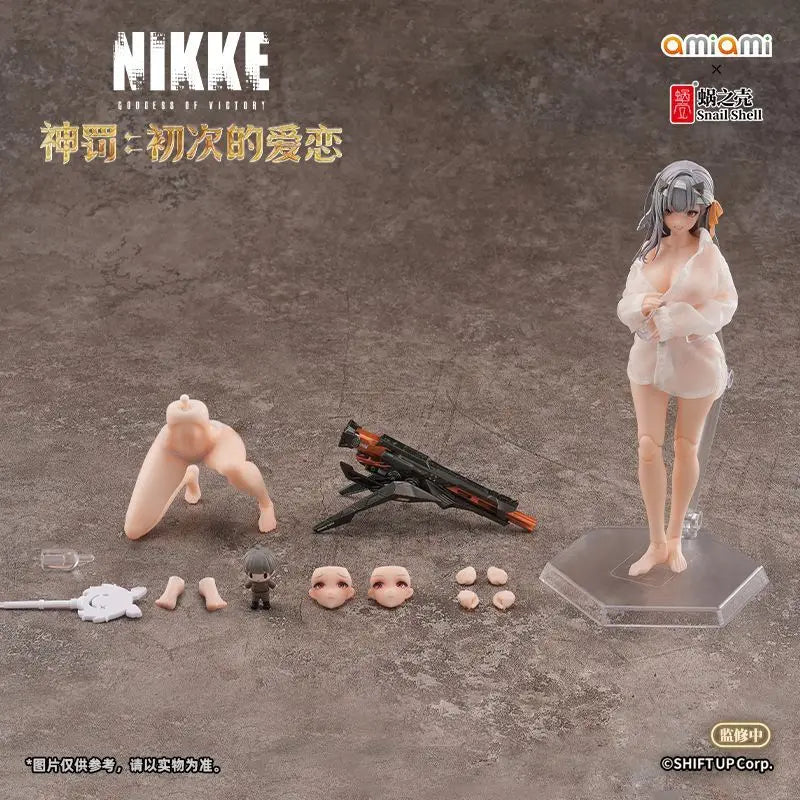 Genuine Snail Shell Victory Muse Nikke 1/12 Original First Love God'S Punishment Anime Action Figure Collection Model Gifts