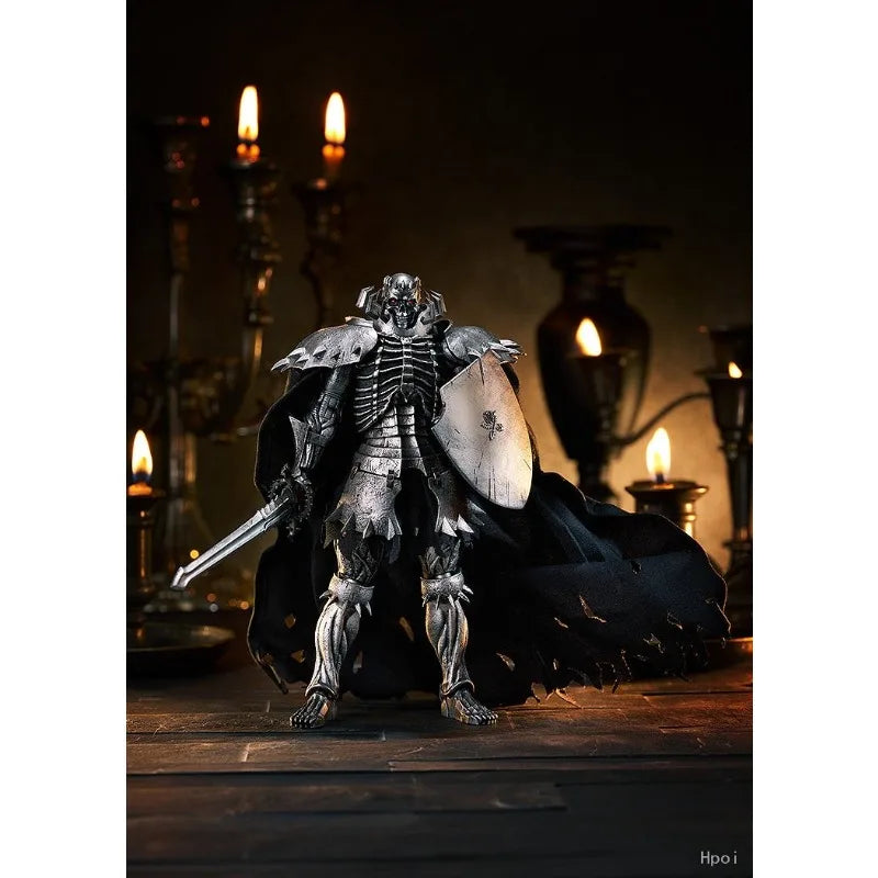 【 in Stock 】 Max Factory Original Figma # 634-DX Sword Wind Legend Skeleton Knight DX Version Game Mobile Doll Model Toy