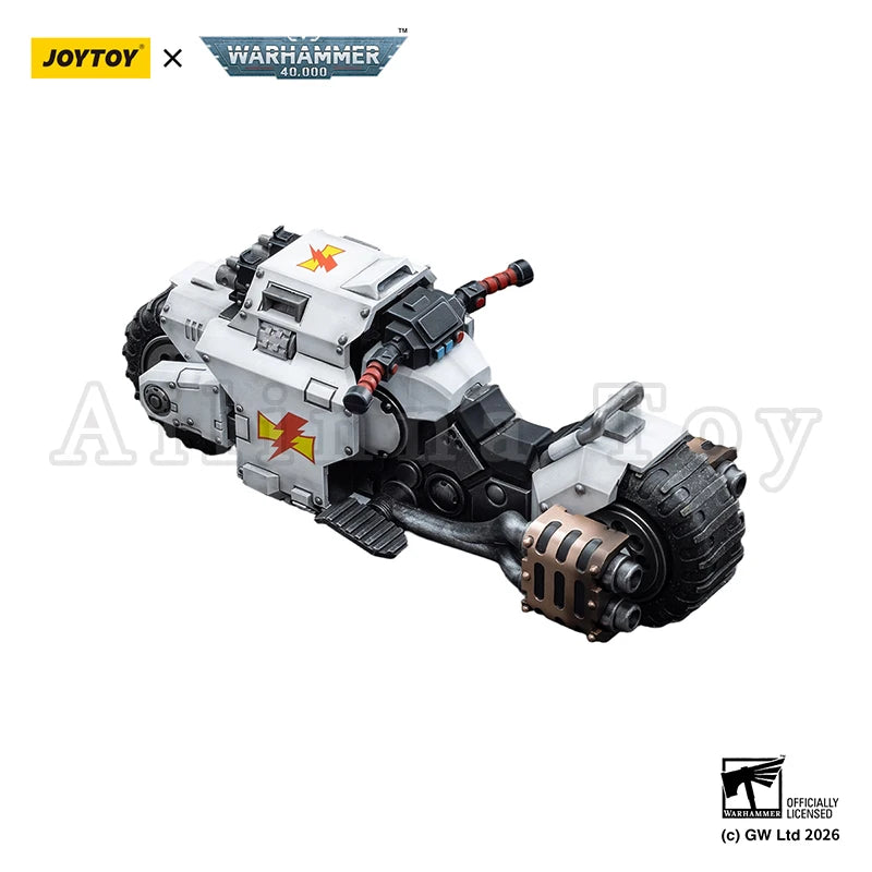 [Pre-Order]JOYTOY 1/18 Action Figure 440K White Scars Raider-pattern Combat Bike Anime Collection Model Toy